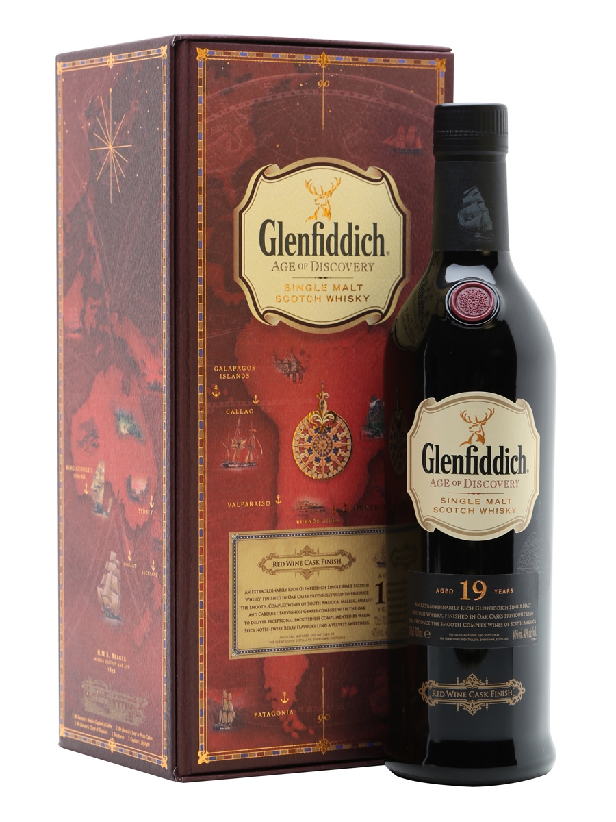 Glenfiddich 19 Age of Discovery Wine Cask – Rượu Whisky Đặc Biệt Ủ